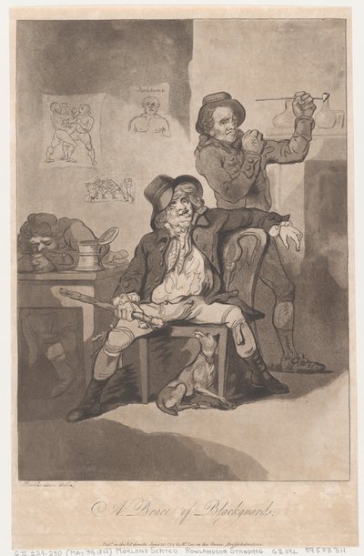 Une Paire de Voyous, 20 juin 1789 - Thomas Rowlandson