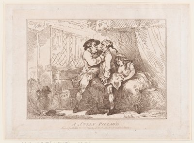 Un pigeon pillé - Thomas Rowlandson