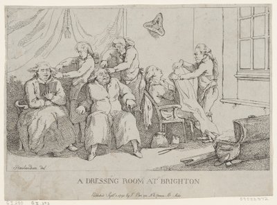 Une loge à Brighton, 1er septembre 1790 - Thomas Rowlandson