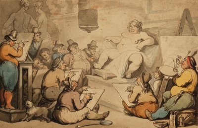 Une académie hollandaise - Thomas Rowlandson