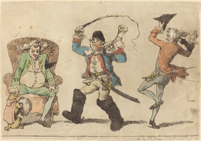 Un Français en Novembre - Thomas Rowlandson