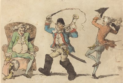 Un Français en novembre, 1788 - Thomas Rowlandson