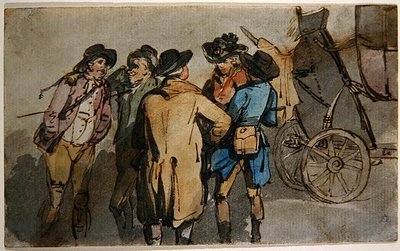 Un groupe de figures - Thomas Rowlandson