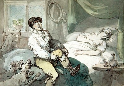 Un chasseur se levant - Thomas Rowlandson