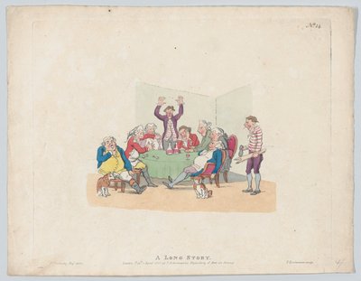 Une longue histoire - Thomas Rowlandson