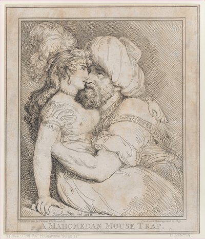 Une souricière mahométane, 20 février 1800 - Thomas Rowlandson