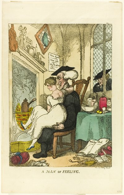 Un homme de sentiment - Thomas Rowlandson