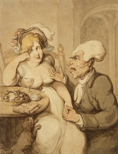 Une nouvelle forme de prière - Thomas Rowlandson