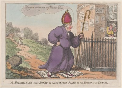 Un pèlerinage de Surry à Gloucester Place ou l