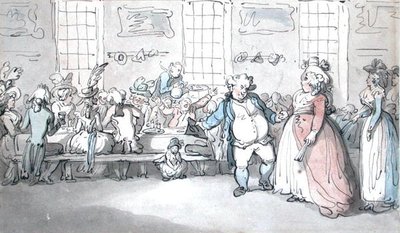 Un petit déjeuner public - Thomas Rowlandson