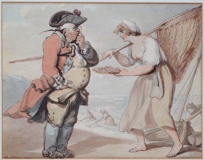 Une crevette, monsieur ?, 1799 - Thomas Rowlandson