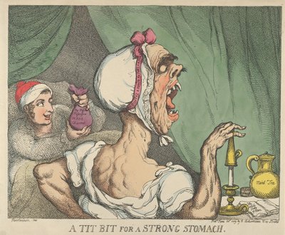 Un morceau de choix pour un estomac solide, 20 juin 1809 - Thomas Rowlandson