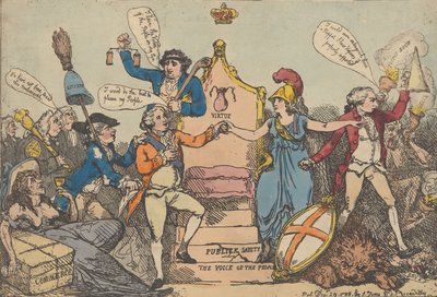 Un coup sur les temps, 29 décembre 1788 - Thomas Rowlandson