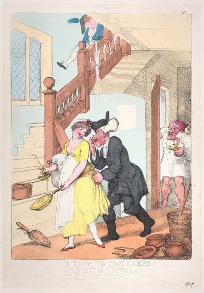 Tour aux lacs, octobre 1807 - Thomas Rowlandson