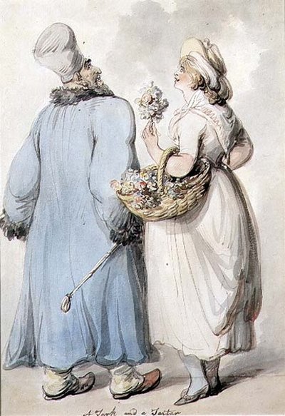 Un Turc et un Tatar - Thomas Rowlandson