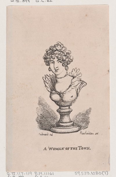 Une femme de la ville, avril 1808 - Thomas Rowlandson