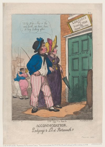 Hébergement ou logements à louer à Portsmouth !! - Thomas Rowlandson