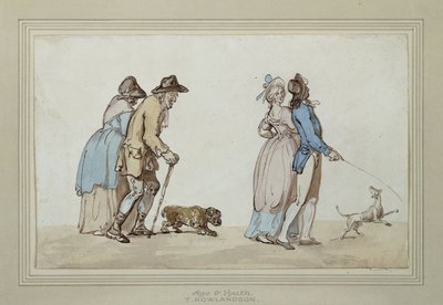 Âge et jeunesse - Thomas Rowlandson