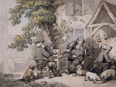 Politiciens de taverne, c.1785-90 - Thomas Rowlandson