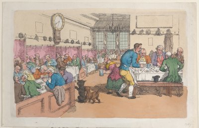 Un restaurant - Thomas Rowlandson
