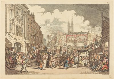 Foire de Bartholomew - Thomas Rowlandson