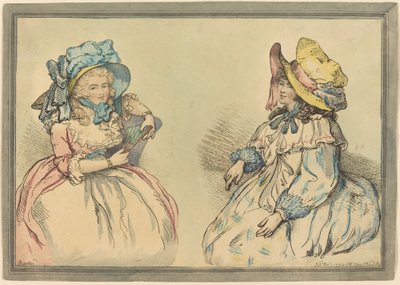 Beautés - Thomas Rowlandson