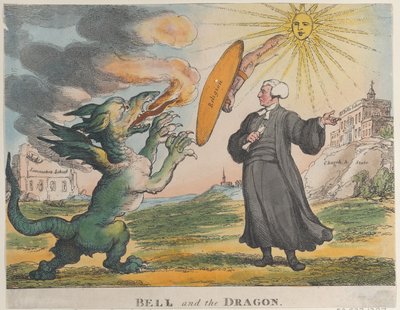 La cloche et le dragon - Thomas Rowlandson