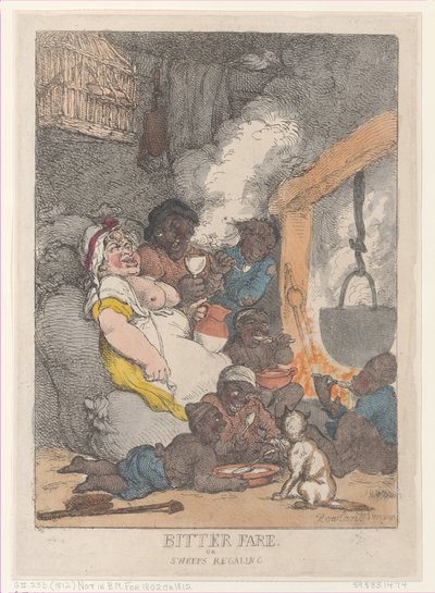 Amertume ou balayures régalant, 1812 - Thomas Rowlandson