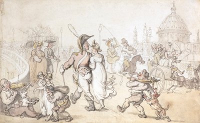 Pont de Blackfriars - Thomas Rowlandson