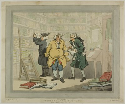 Libraire et auteur - Thomas Rowlandson