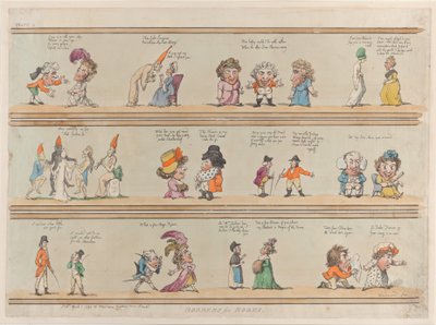 Bordures pour pièces, Planche 4 - Thomas Rowlandson