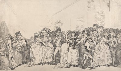 Chaises longues Box Lobby - Thomas Rowlandson