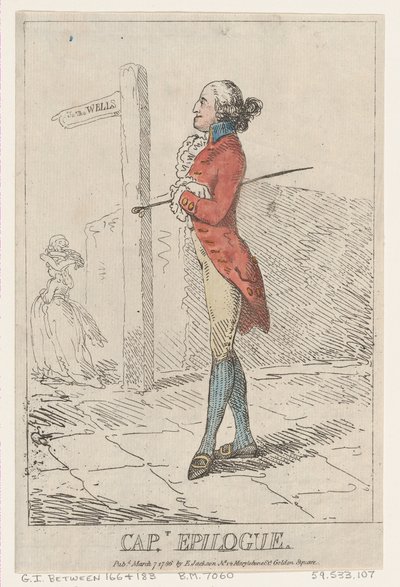 Capitaine Épilogue, 7 mars 1786 - Thomas Rowlandson