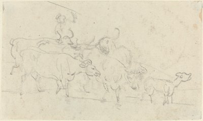 Bétail - Thomas Rowlandson