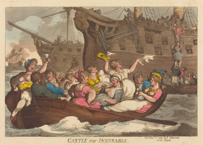 Bétail non assurable - Thomas Rowlandson