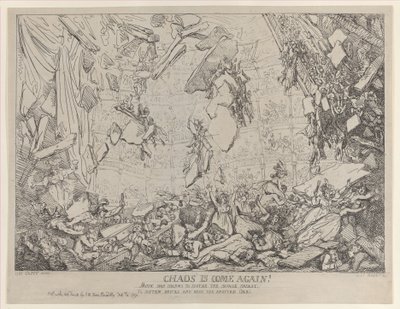 Le chaos est revenu!, 4 février 1791 - Thomas Rowlandson