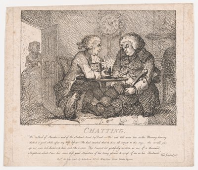 Beautés pittoresques de Boswell, première partie, 30 mai 1786 - Thomas Rowlandson