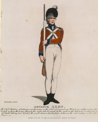 Association de Clerkenwell : Avancez les armes - Thomas Rowlandson