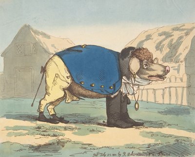 Porc en gelée - Thomas Rowlandson