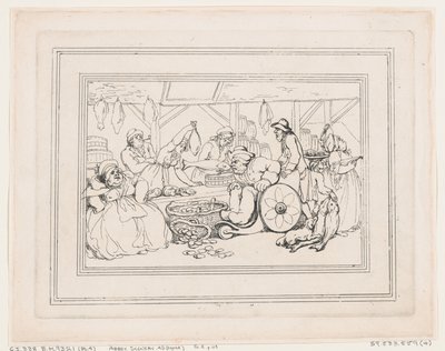 Les plaisirs du bain, planche 4 - Thomas Rowlandson