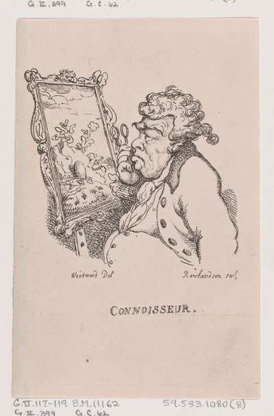 Connaisseur, avril 1808 - Thomas Rowlandson