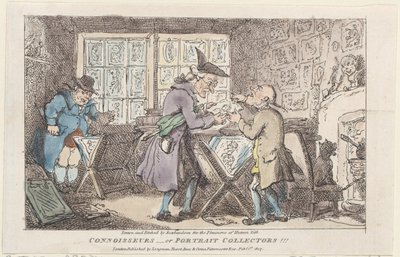 Connaisseurs ou collectionneurs de portraits !!! - Thomas Rowlandson