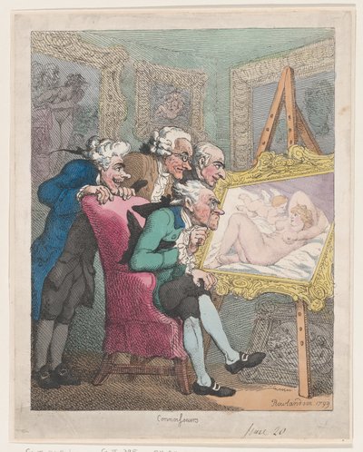 Connaisseurs, 20 juin 1799 - Thomas Rowlandson