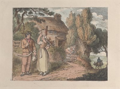 Cornwall, un observateur - Thomas Rowlandson