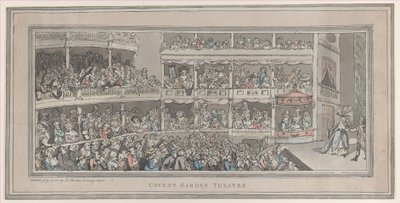 Théâtre de Covent Garden, 20 juillet 1786 - Thomas Rowlandson
