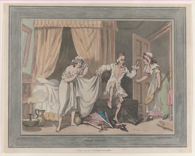 Draps humides, 1er août 1791 - Thomas Rowlandson