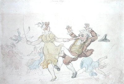 Chiens dansants - Thomas Rowlandson
