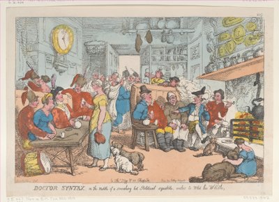 Le Docteur Syntax, au Milieu d