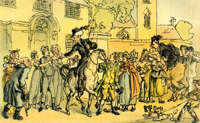 Le Dr Syntax part pour son deuxième voyage - Thomas Rowlandson