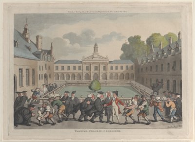 Collège Emmanuel, Cambridge - Thomas Rowlandson